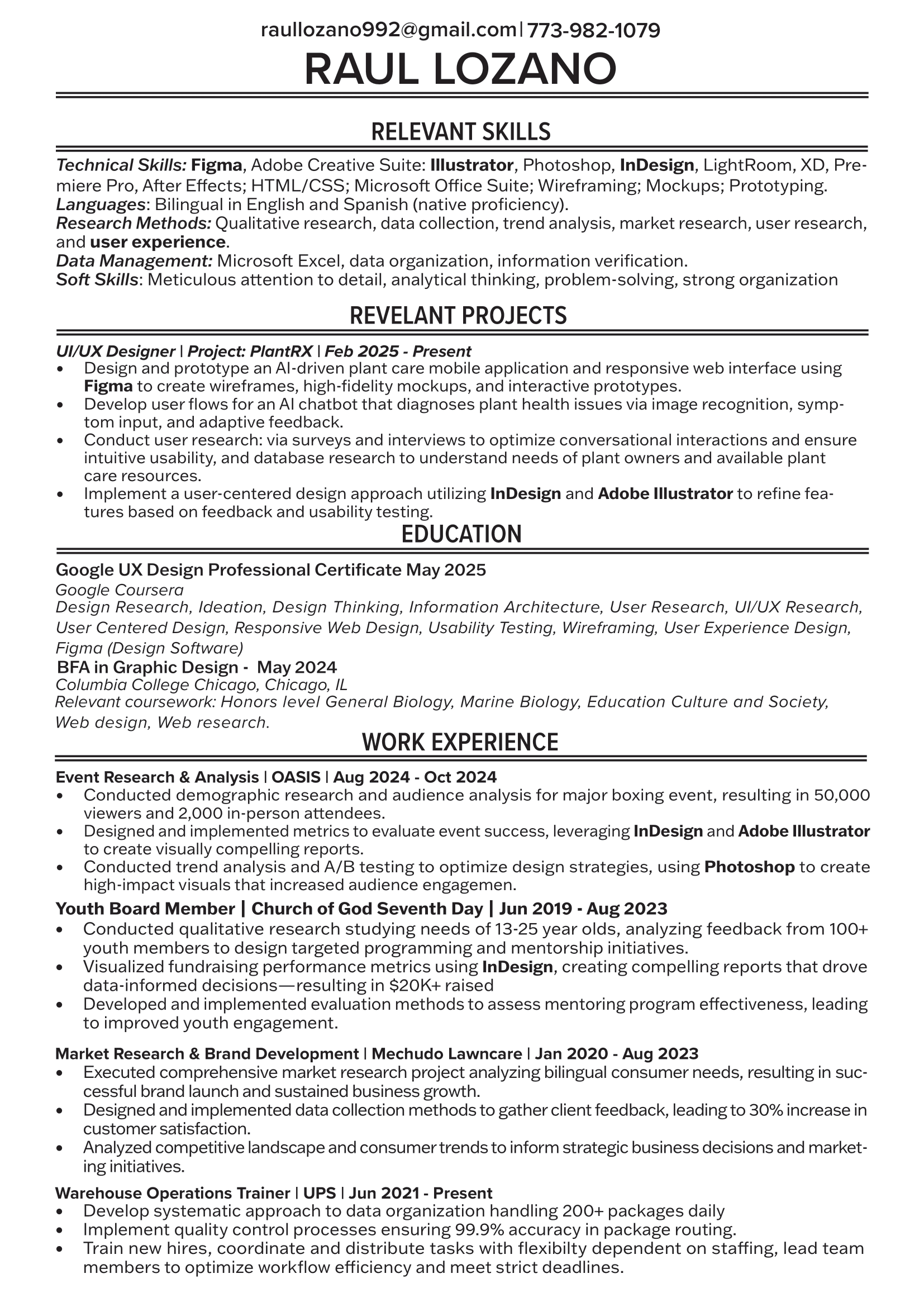 Resume Preview